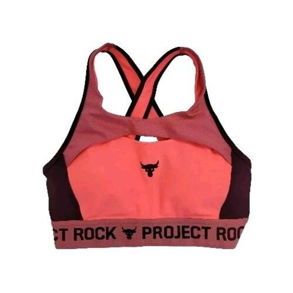 Under Armour Project Rock Womens Sports Bra Size XS NEW $45